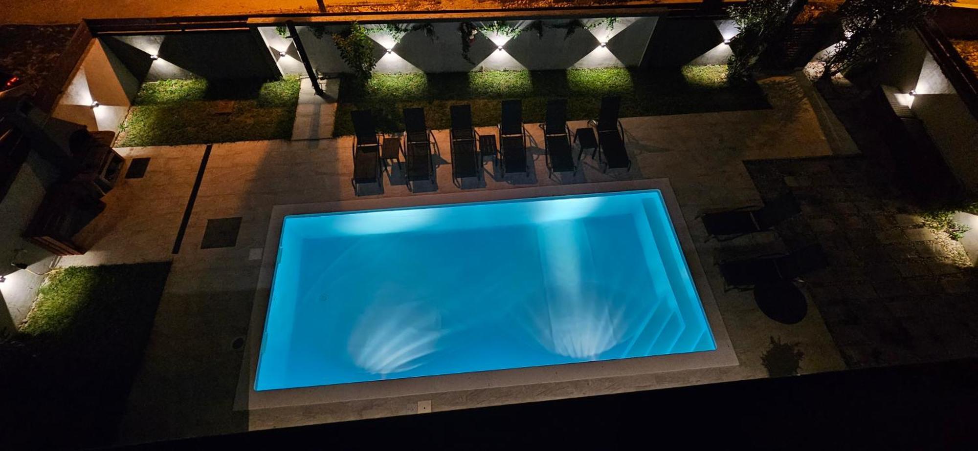 Villa Tia With Heated Pool & Jacuzzi Murvica  Exterior foto